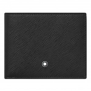Кожаный бумажник Montblanc 6СС Sartorial. Мужское портмоне
